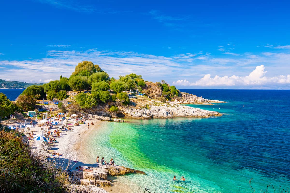 Corfù Spiagge Grecia
